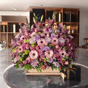 Arreglos en Base De Madera & Canastas